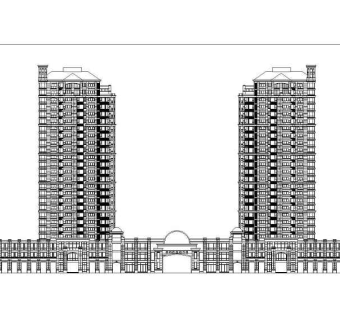 某小高层建筑施工设计图纸