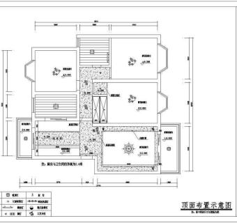 某地三居室家居装修设计cad施工图