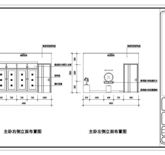 [重庆]某家居住宅室内精装修cad施工图