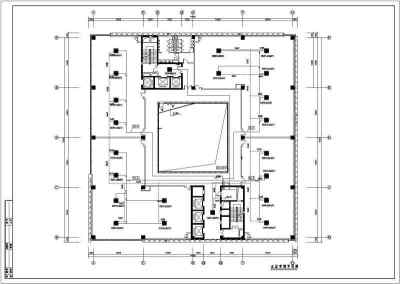 宁波某办公楼空调图纸