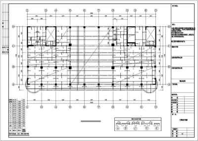 某17层框剪综合楼结构设计图