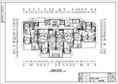 [河南]高层住宅楼电气施工图