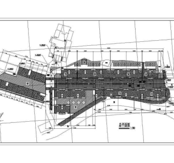 某商贸中心总规划建筑图