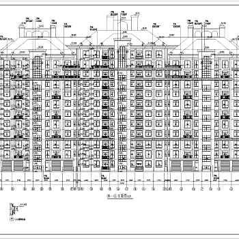 帕拉帝奥高层住宅建筑施工图（全套）