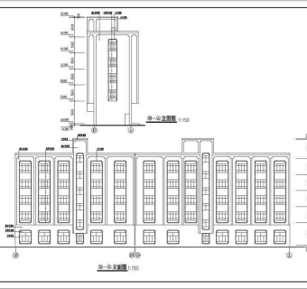 某商业快捷酒店建筑设计施工图