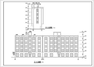 某商业快捷酒店建筑设计施工图