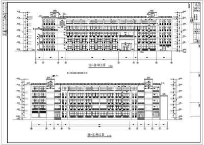 某大学教学楼建施图