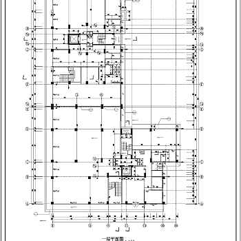 某街道商住楼全套建筑设计图