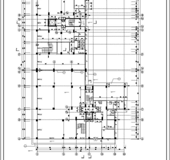 某街道商住楼全套建筑设计图