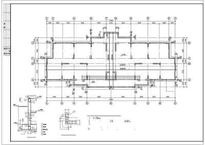 高层住宅楼建筑结构cad施工图