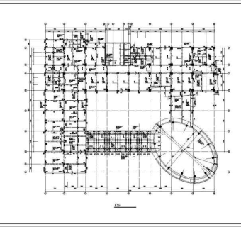 框架结构高层住宅楼建筑结构图纸
