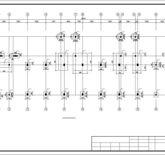 教学楼建筑结构设计cad施工图纸
