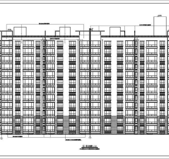 某地小高层住宅楼建筑施工图（全套）