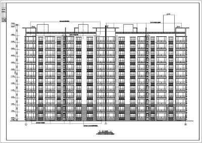 某地小高层住宅楼建筑施工图（全套）