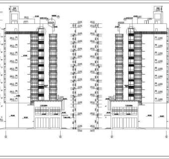 某市小高层住宅建筑施工图（全套）