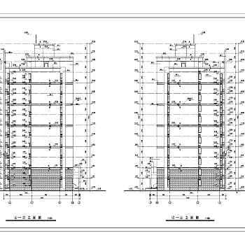 某区小高层住宅建筑施工图（全套）