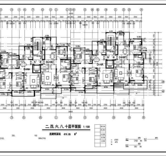小高层剪力墙结构住宅楼结构施工图