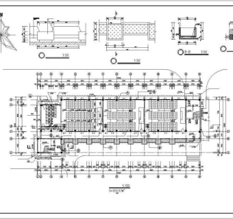 某大学教学楼全套建筑设计图