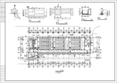 某大学教学楼全套建筑设计图