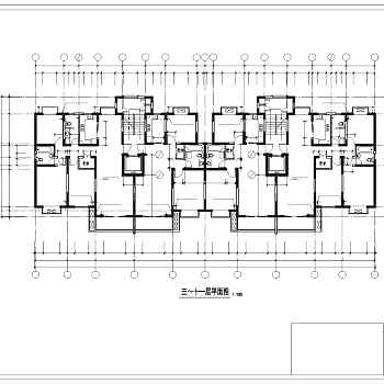 某小高层住宅建筑设计施工图