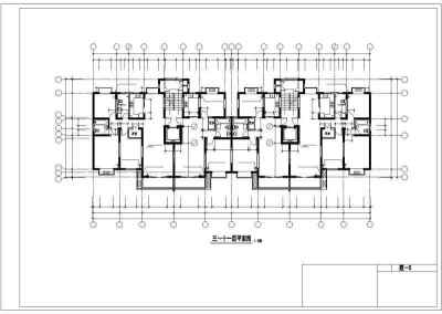 某小高层住宅建筑设计施工图