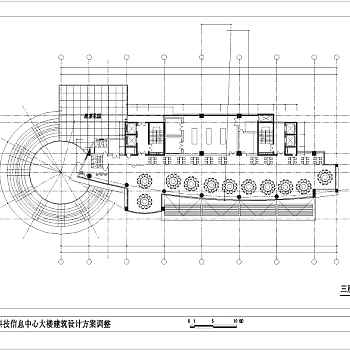 17666平米高层办公大楼全套建筑图