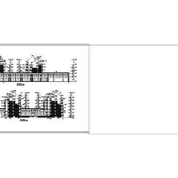 带地下车库小区住宅建筑施工图（全套）