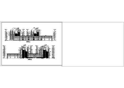 带地下车库小区住宅建筑施工图（全套）