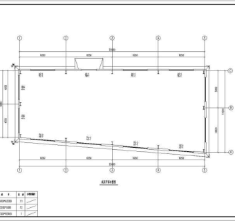 某公司设计钢结构工程CAD建筑图纸