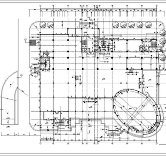 某高层商用综合楼建筑设计施工图