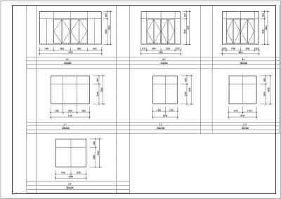 科技办公楼建筑设计施工图