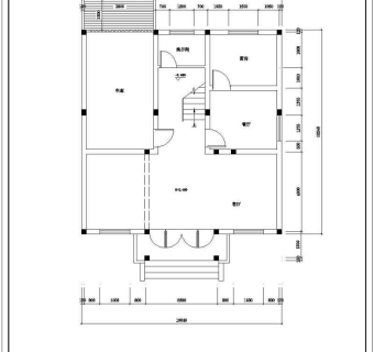 乡村别墅装饰设计图纸