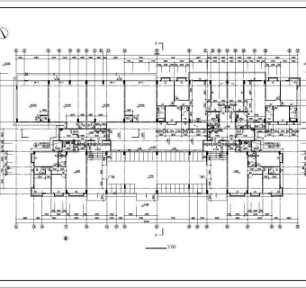 消防大队办公楼建筑设计图纸