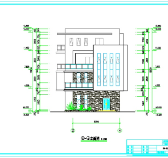 广东某地私人别墅施工图纸