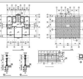 某农村欧式别墅建筑设计图纸
