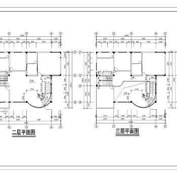 某简约英式别墅建筑图（带效果图）