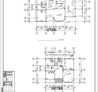 某小型别墅建筑结构施工图纸