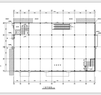 某小型超市全套施工设计CAD图3D模型