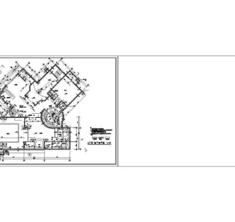 某坡地三层别墅建筑方案图