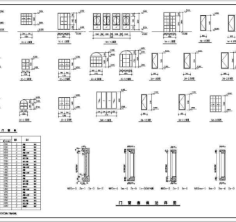某三层双拼别墅建筑设计图