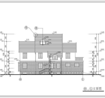 某花园别墅全套建施图