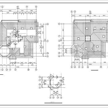 一套完整的北方别墅建筑设计图纸