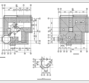 一套完整的北方别墅建筑设计图纸