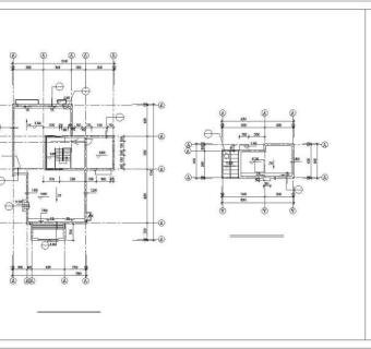 现代豪华别墅建筑设计施工图