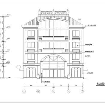 某别墅样板房建筑设计施工图