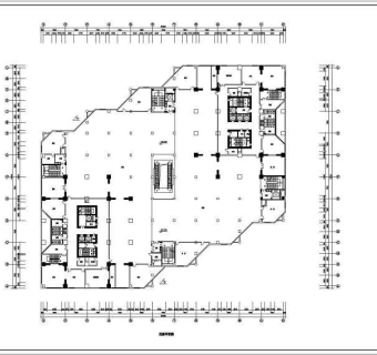 某大型商场建筑设计平面CAD施工图