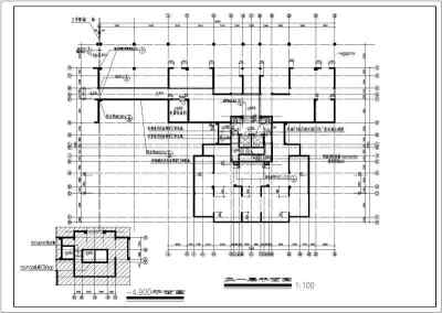 某地某高层住宅楼全套建筑施工图