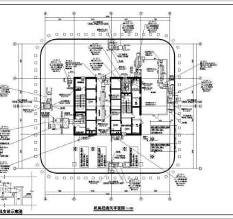 [安徽]超高层商业办公暖通空调全系统施工图