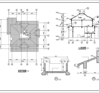 春天花园别墅全套建筑图纸