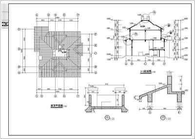 春天花园别墅全套建筑图纸